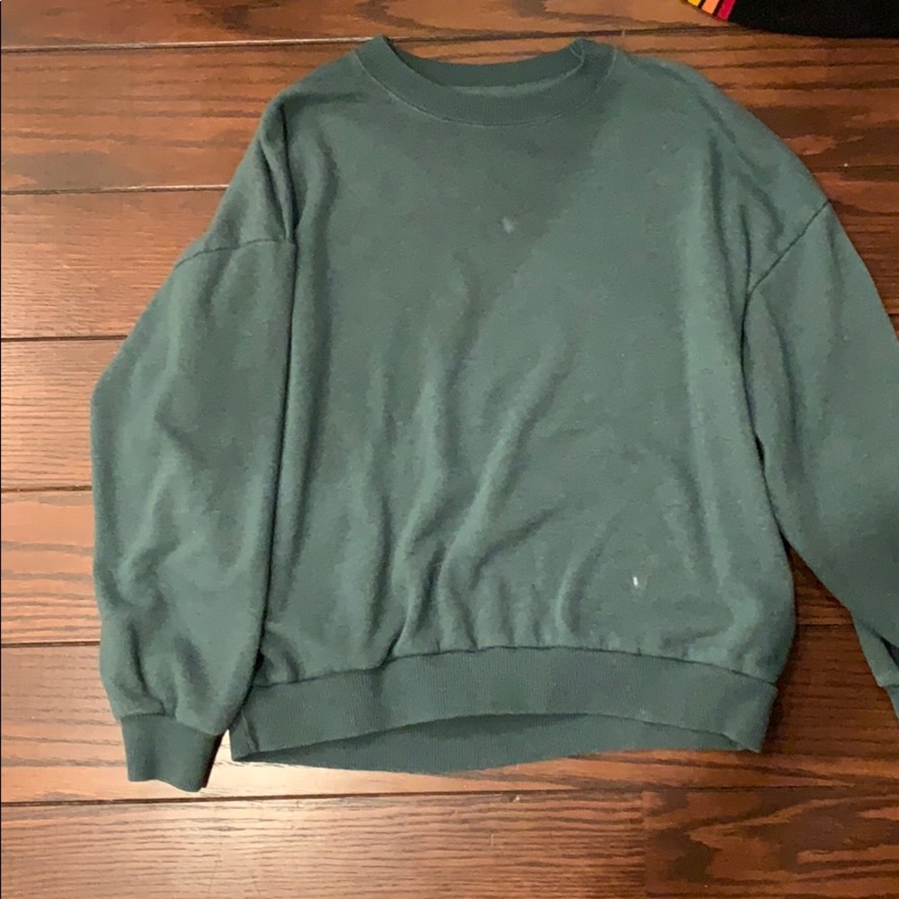 Cozy Green Sweater